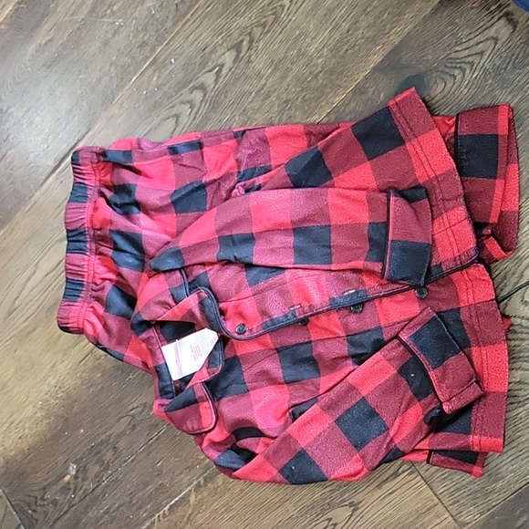 Wondershop 18M red and black checkered flannel pajamas - Picture 1 of 3